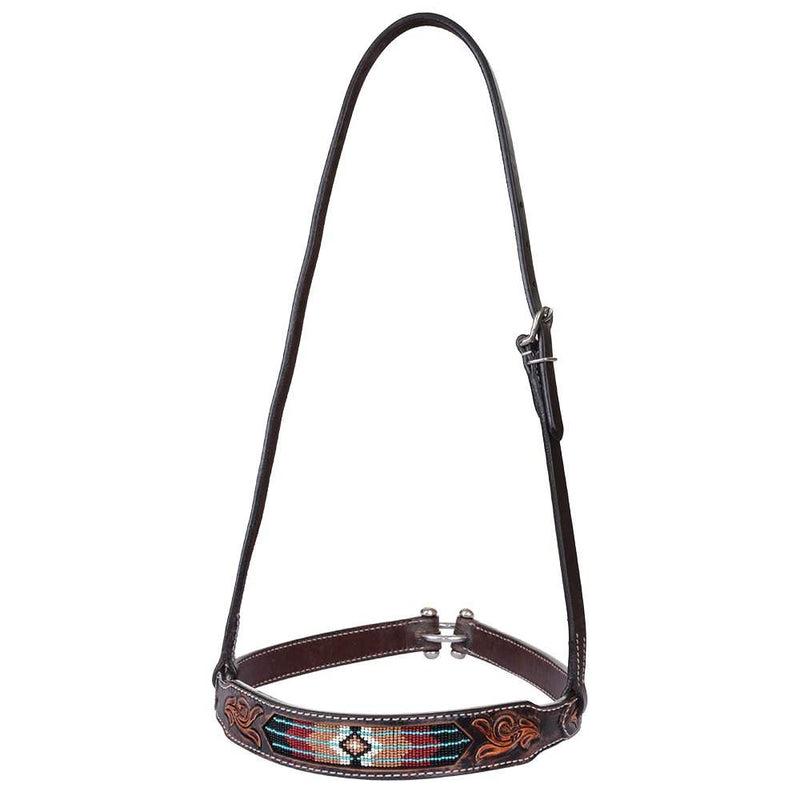 Circle Y Saddlery Beaded Southwest Noseband