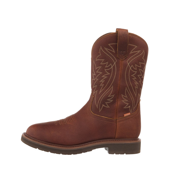 Tecovas Men's LongHaul 11In Saddle Waterproof Round Composite Toe Work Boot