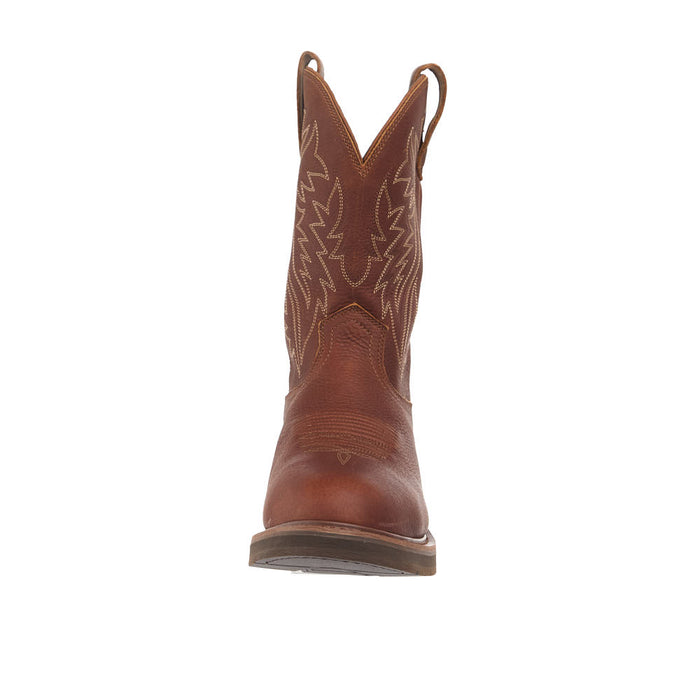 Tecovas Men's LongHaul 11In Saddle Waterproof Round Composite Toe Work Boot
