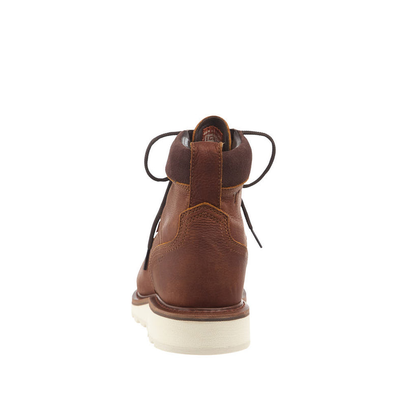 Tecovas Men's LongHaul 6In Saddle Moc Composite Toe Work Shoe