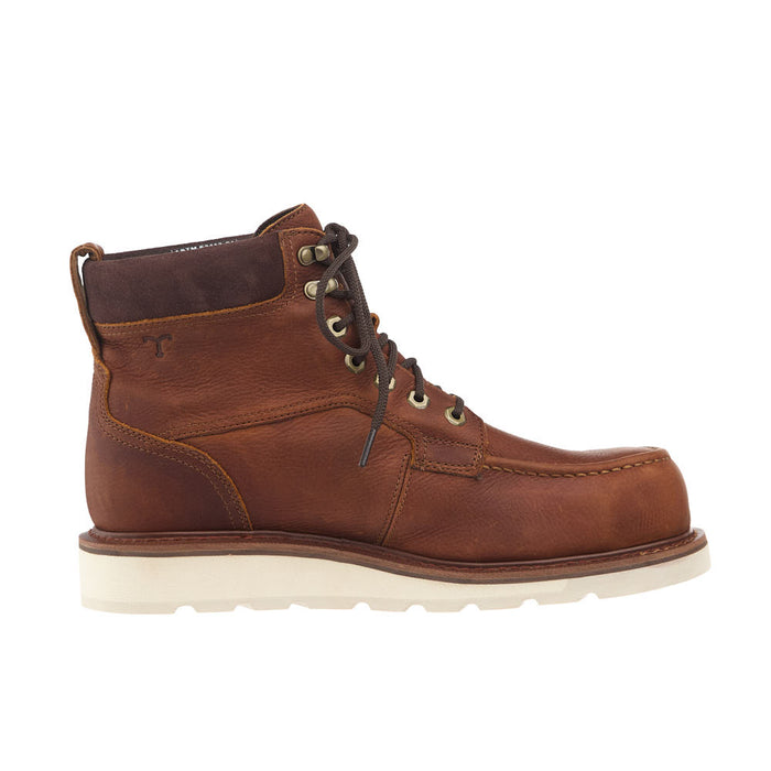 Tecovas Men's LongHaul 6In Saddle Moc Composite Toe Work Shoe