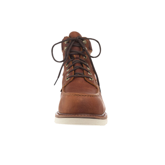 Tecovas Men's LongHaul 6In Saddle Moc Composite Toe Work Shoe