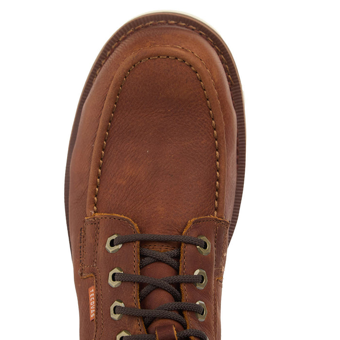 Tecovas Men's LongHaul 6In Saddle Moc Composite Toe Work Shoe