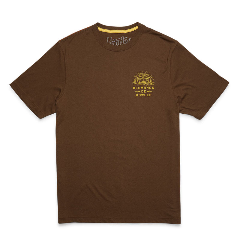 Howler Brothers Men's Sunset Rider Mahogany Tee Shirt