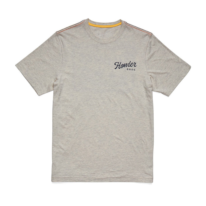Howler Brothers Men's Posse Grey Tee Shirt
