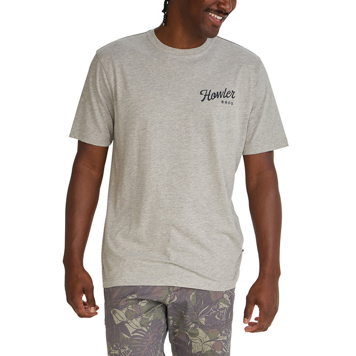 Howler Brothers Men's Posse Grey Tee Shirt