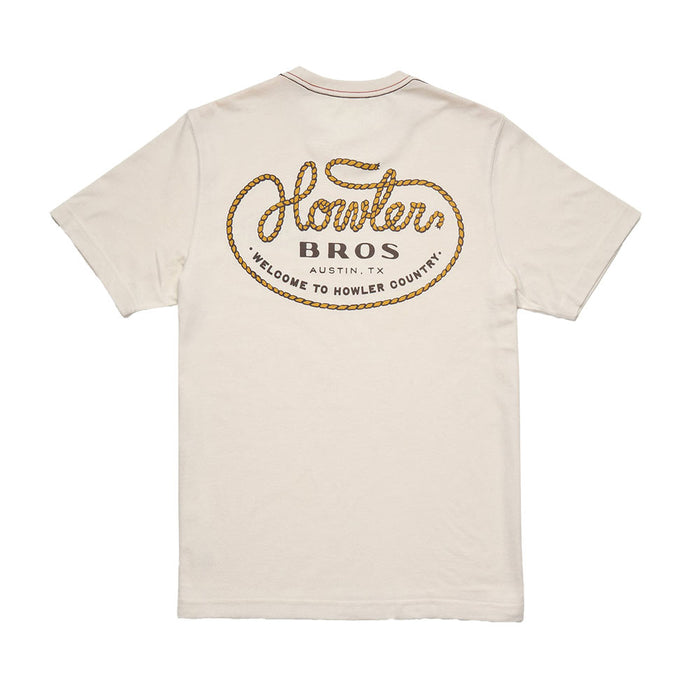 Howler Brothers Men's Lasso Natural Tee Shirt
