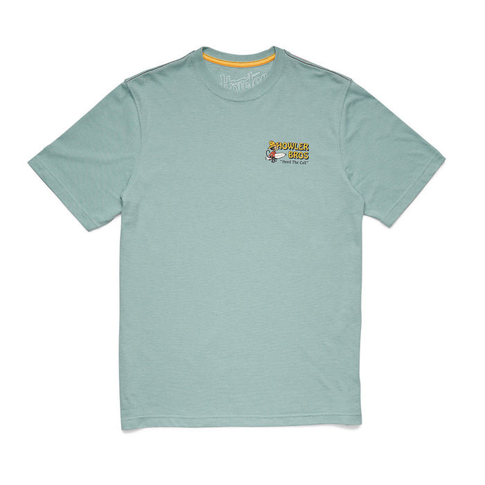 Howler Brothers Men's El Monito Surfs Riviera Blue Tee Shirt