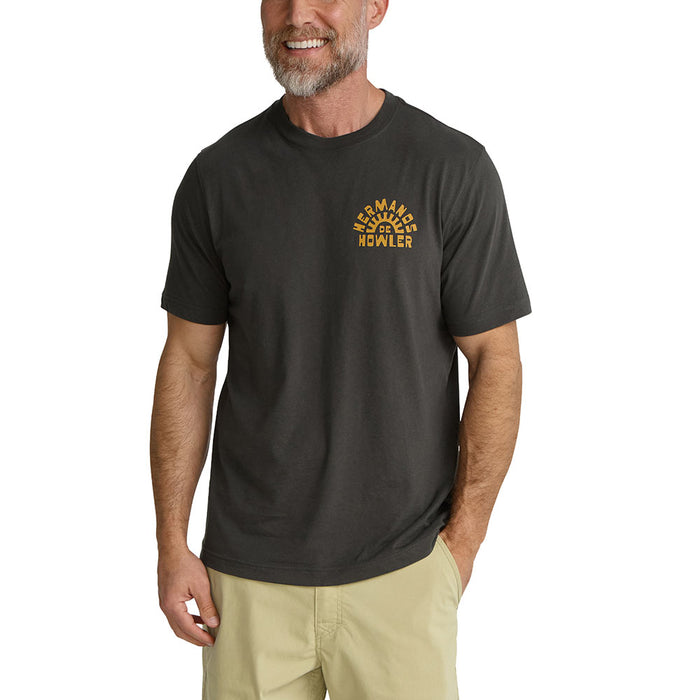 Howler Brothers Men's Serpiente Offerings Black Tee Shirt