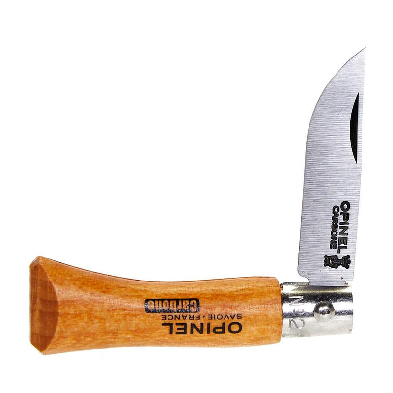 Opinel No 2 Carbon Steel Mini Pocket Knife