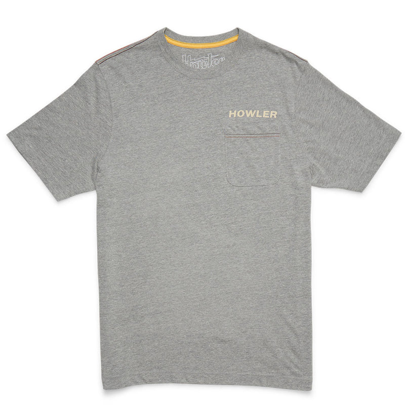 Howler Brothers Men's Grey Posse Return Tee Shirt