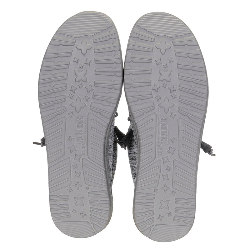 Hey Dude Men's Shoes Grey Wally Sox Shoes