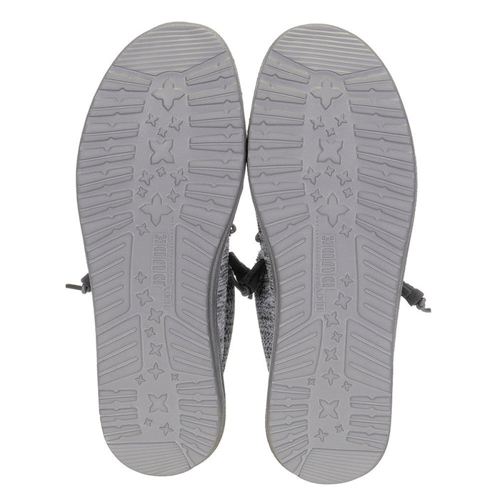 Hey Dude Men's Shoes Grey Wally Sox Shoes