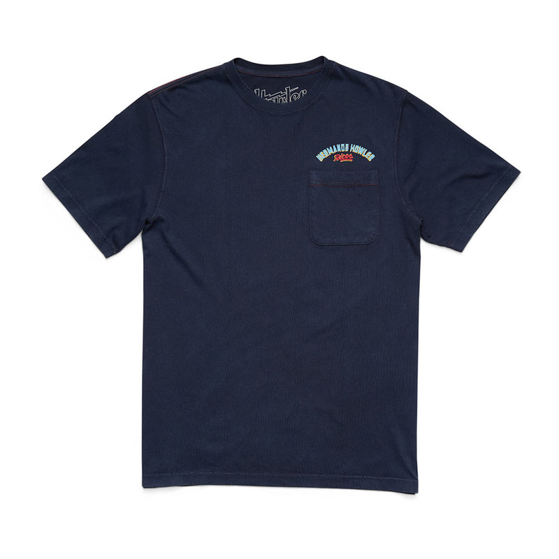 Howler Brothers Men's Fruteria Flotante Navy Tee Shirt