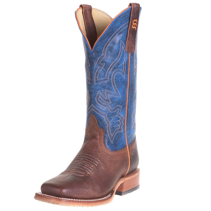 Kids Toast Bison with Blue Mad Dog Top Boot