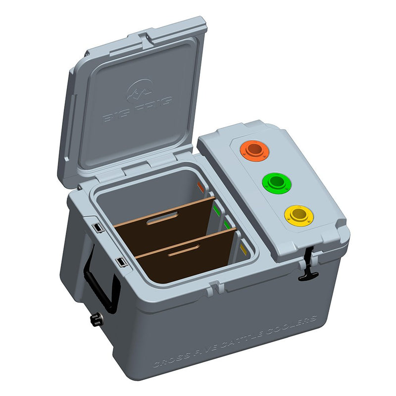 3 Holster Chute Side Cooler