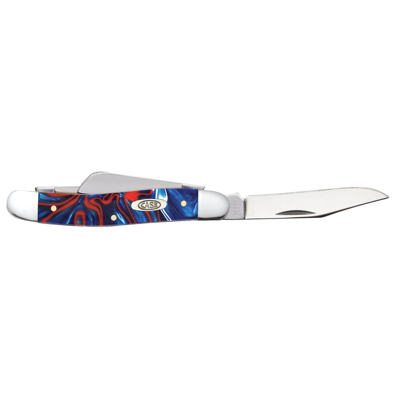 Case Patriotic Kirinite - Smooth Medium Stockman (10318 SS)