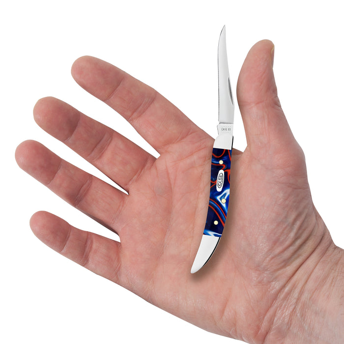 Case Knives Patriotic Kirinite Small Small Texas Toothpick Knife