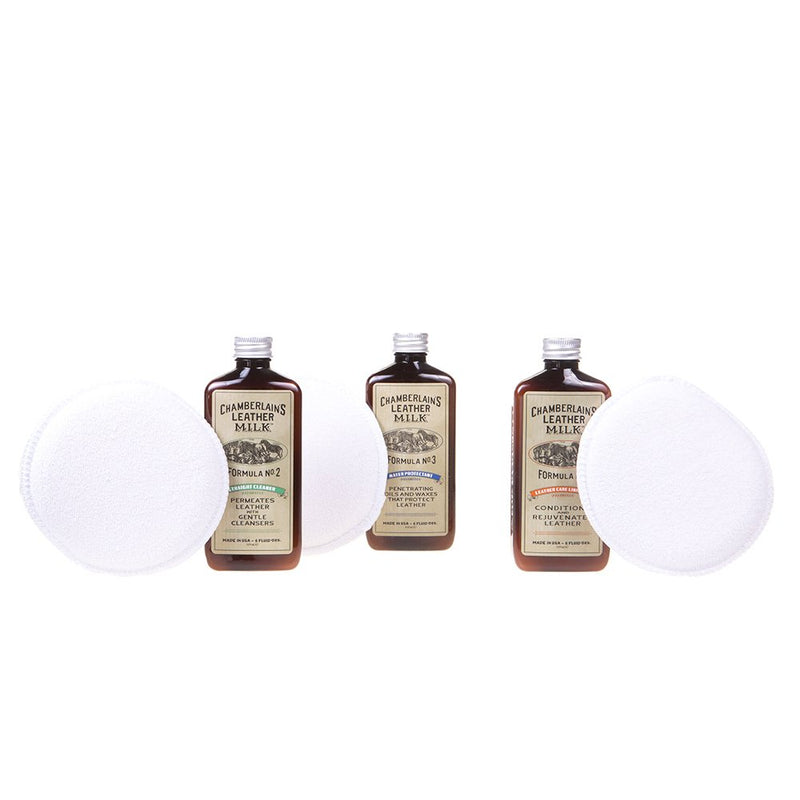 Chamberlain's Restore and Protect Leather Care Set