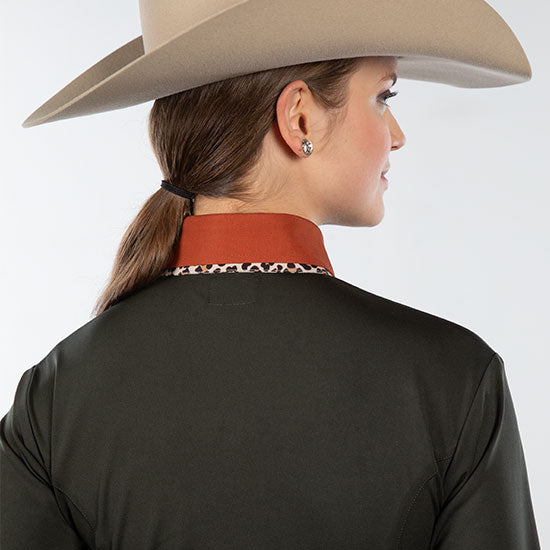 Royal  Highness Wild In Olive Show Blouse