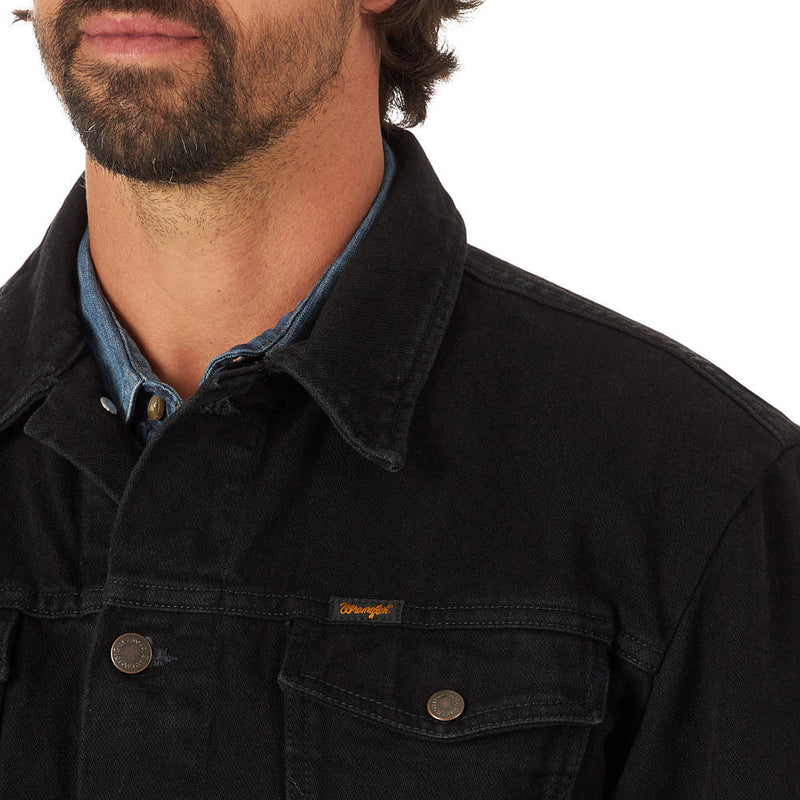 Wrangler Men's Black Unlimited Denim Jacket