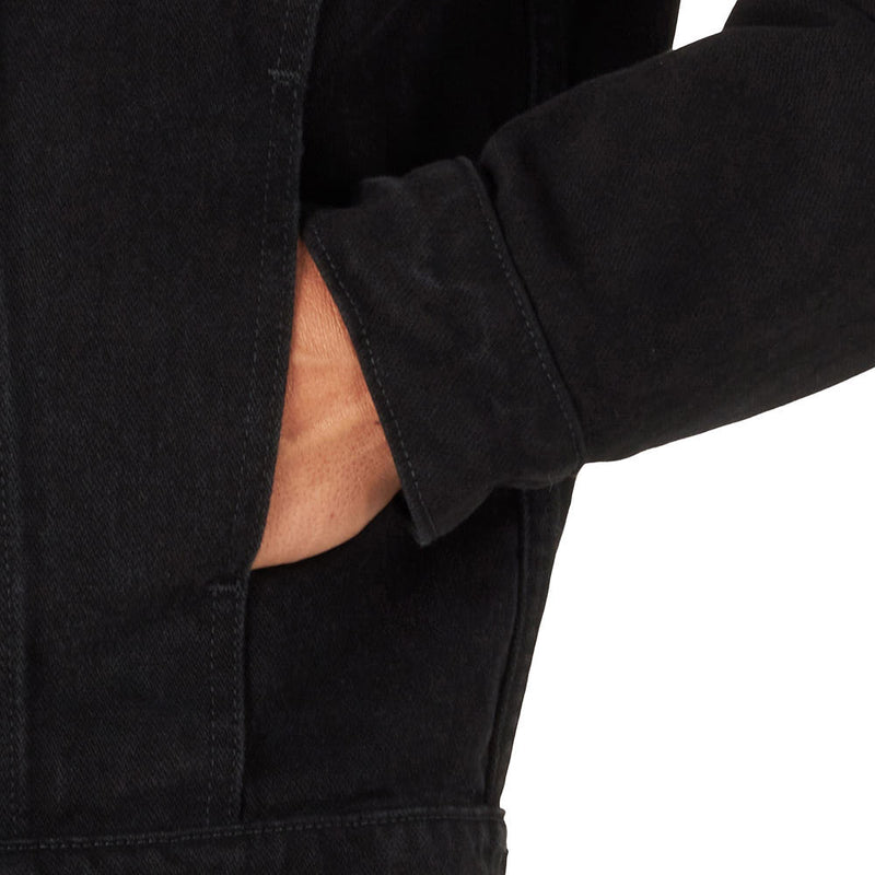 Wrangler Men's Black Unlimited Denim Jacket