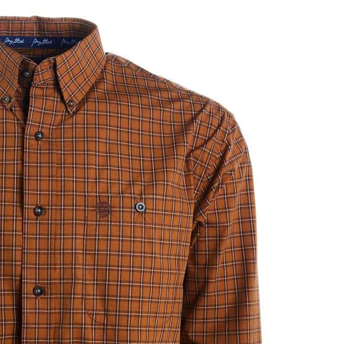 Wrangler Men's George Strait Long Sleeve Button Down