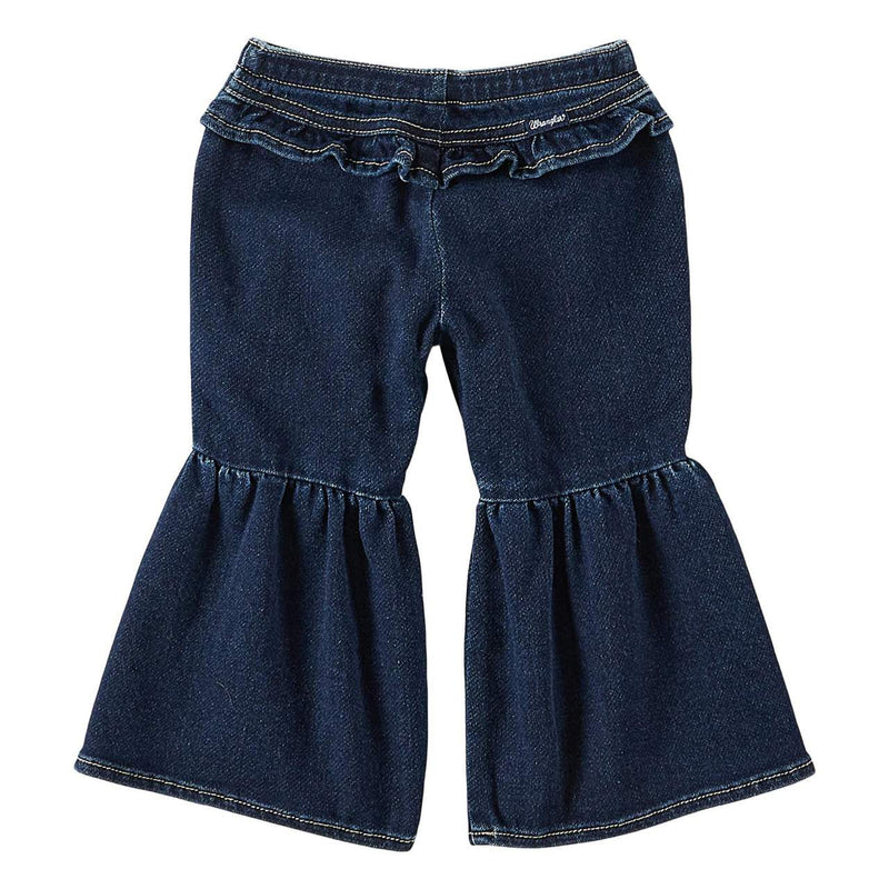 Wrangler Baby Girl Ruffle Leg Flare Jean