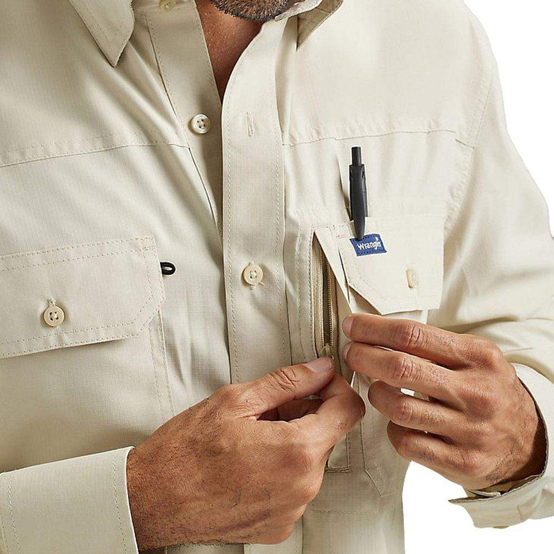 Wrangler Men's Performance Button Down