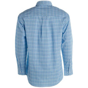 Wrangler Men's George Strait Plaid Long Sleeve Western Shirt