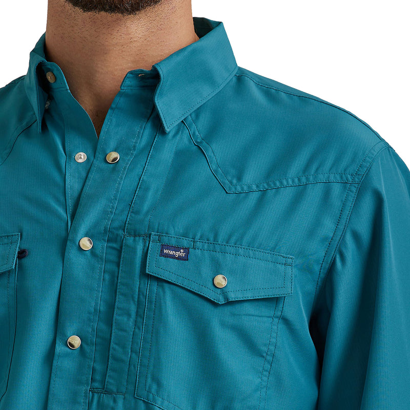 Wrangler Men's Performance Long Sleeve Shirt
