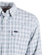 Wrangler Mens Western Performance Plaid Longsleeve Multi Color Shirt