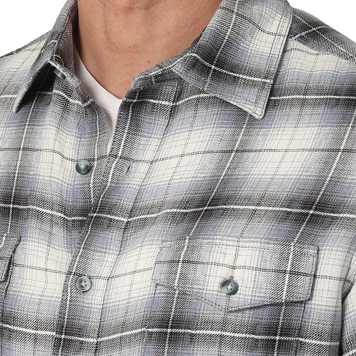 Wrangler Men's Premium Long Sleeve Button Down