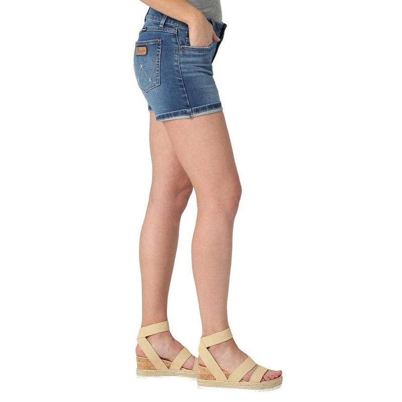 Wrangler Women's  Retro Mid Rise Shorts