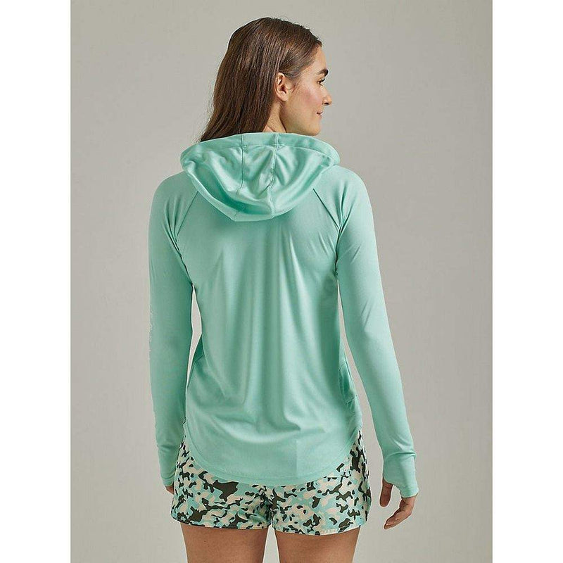 Wrangler Women's ATG Hooded Sun Tee