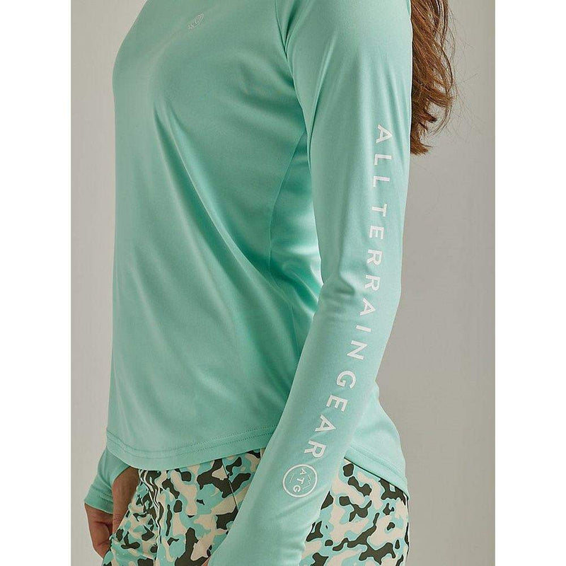 Wrangler Women's ATG Hooded Sun Tee