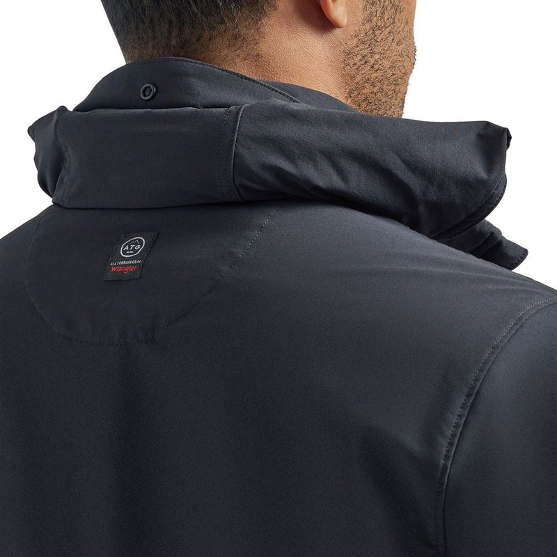Wrangler Mens ATG-X Full Zip Black Jacket