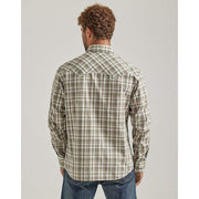 Wrangler Men's Retro Sawtooth Snap Pocket Western Shirt