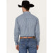 Wrangler Men's Classic Blue Plaid Button Down Shirt