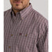 Wrangler Men's Classic Red Plaid Button Down Shirt