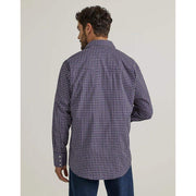 Wrangler Men's Wrinkle Resist Long Sleeve Snap Shirt