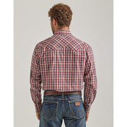 Wrangler Men's Retro Sawtooth Snap Pocket Western Shirt