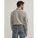 Wrangler Men's 20X Tan Plaid Advanced Competition Snap Shirt