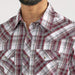 Wrangler Men's Fashion Plaid Western Snap Shirt