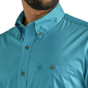 Wrangler Men's George Strait Long Sleeve Button Down