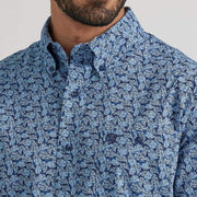 Wrangler Men's George Strait Long Sleeve Button Down