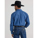 Wrangler Men's George Strait Blue Print Button Down Shirt