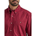 Wrangler Men's George Strait Red Button Down Shirt