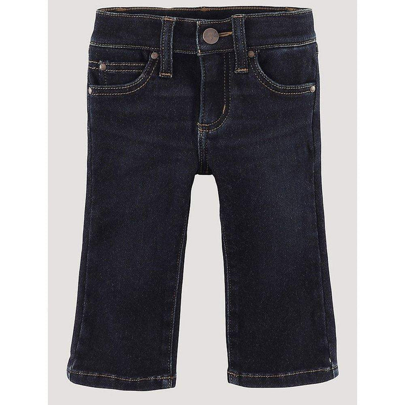 Wrangler Boy's Stitched Pocket Bootcut Jeans