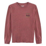 Wrangler Boy's Burgundy T-Shirt